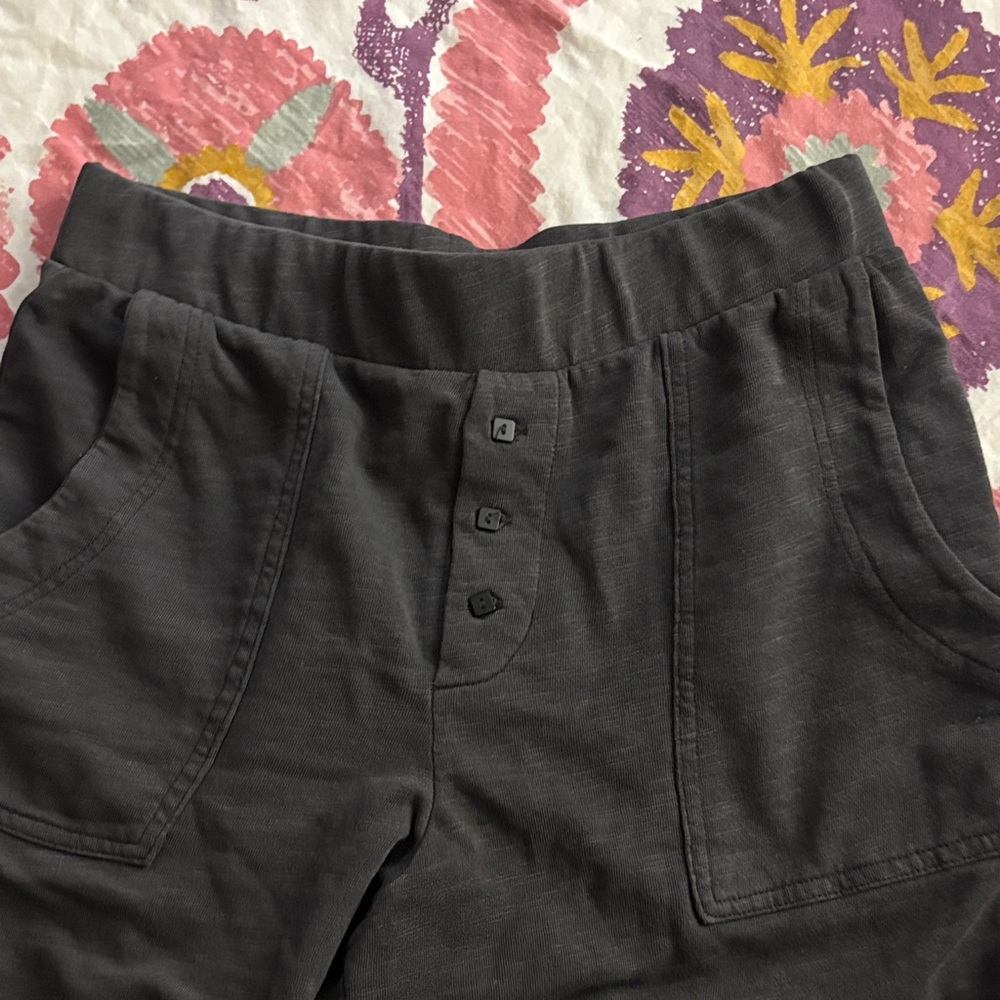 Free People Gray Wide-Leg Pants - Picture 5 of 6